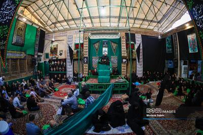 عزاداری دهه آخر صفر در حسینیه پنبهکاران