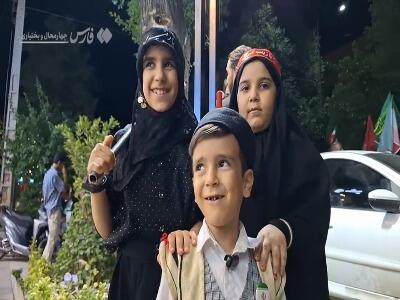 فیلم/ صدای حماسه از زبان یک کودک بختیاری