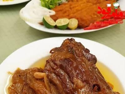 چلوگوشت باید از پختگی این شگلی بشه!