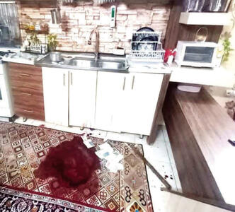 مرد معتاد مشهدی همسرش را مقابل چشمان وحشتزده دخترش به قتل رساند