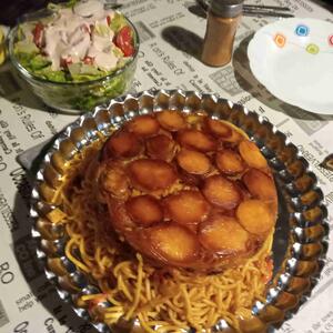 ماکارانی خوشمزه 😋😋😋تقدیم نگاهتان روزگار به کامتان
