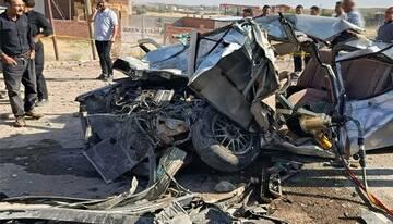  جان باختن ۴ نفر در سانحه رانندگی محور مراغه - هشترود