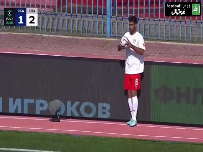 پاس گل نادر محمدی با پرتاب اوت نمایشی در لیگ روسیه