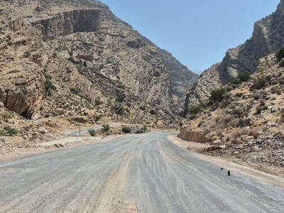  راه ارتباطی «تنگ پیرزال» در آستانه بهره‌برداری