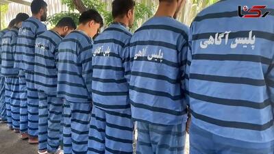  دستگیری باند کلاهبرداران پارچه در تهران