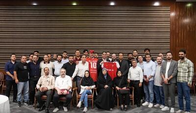 دیدار مدیران باشگاه پرسپولیس با اصحاب رسانه به مناسبت روز خبرنگار