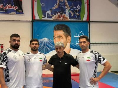 چهار کشتیگیر سنتی سمنان در مسیر مسابقات جهانی قرقیزستان