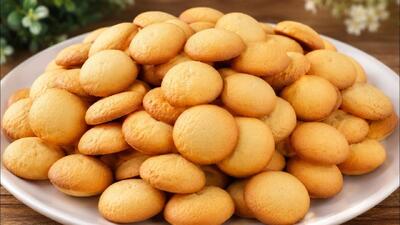 آموزش پخت بیسکویت های خانگی آسان ، سریع ، نرم و ترد؛ عصرانه ای عالی با چای یا قهوه