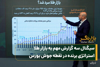  سیگنال سه گزارش مهم به بازار طلا/ استراتژی برنده در نقطه جوش بورس