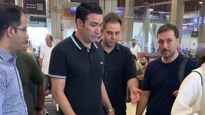  سرمربی جدید تراکتور؟ جواد نکونام وارد تبریز شد