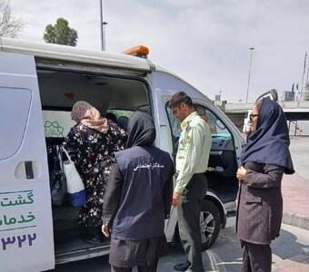  خدمات رسانی به در راه ماندگان در پایانه های مسافربری