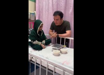 چه دختر خوشگلی... شما هندی هستی؟ + ویدئو | مکالمه جالب عمو پورنگ