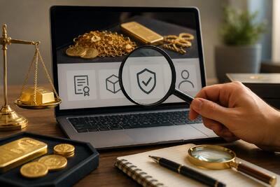 برای تشخیص اعتبار یک سایت خرید طلا چه مواردی را بررسی کنیم؟