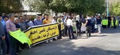  تجمع بازنشستگان تامین اجتماعی در چند شهر: انتقاد از عدم پرداخت مابه‌التفاوت فروردین و اردیبهشت