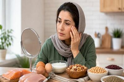 پزشکان هشدار میدهند؛ کمبود این ماده غذایی، پوست را زودتر پیر میکند