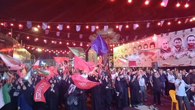  اجتماع پرشور عاشقان ولایت در نوشهر