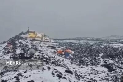  کوه‌نوردان از صعود به دماوند در شرایط نامساعد جوی خودداری کنند