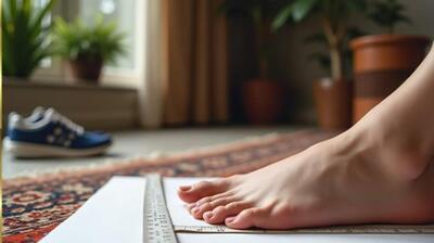  میگنا - راهنمای اندازه‌گیری سایز پا جهت انتخاب کفش