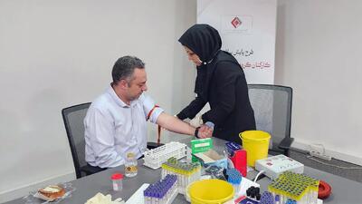 اجرای طرح پایش سلامت کارکنان در گروه دادهپردازی پارسیان