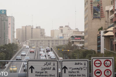 کاهش آلودگی اُزن در تهران؛ هیچ روز خطرناکی ثبت نشد