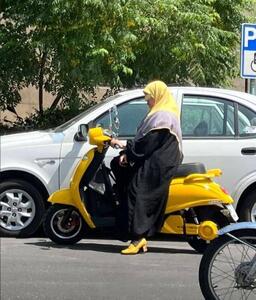 وضعیت گواهینامه موتور زنان
