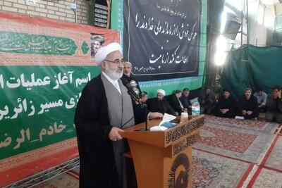۱۶ مجتمع بینراهی در مسیر زائران امام رضا (ع) در حال ساخت است