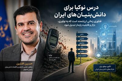 هشدار معاون علمی رئیسجمهور برای دانشبنیانها؛ بازار قاضی فناوری است!