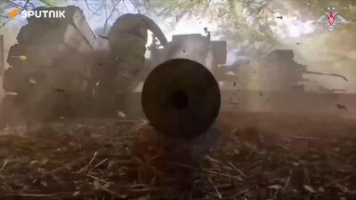وزارت دفاع روسیه ویدیویی از عملیات آزادسازی روستای ایوانوفکا در خارکف را منتشر کرد
