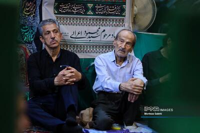 عکس: عزاداری دهه آخر صفر در حسینیه پنبهکاران