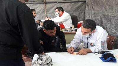  ارائه خدمات درمانی موکب تامین اجتماعی به ۲۱۵۰ زائر در مرز تمرچین
