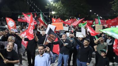 جلوههایی از حضور باشکوه مردم انقلابی ماهدشت در میدان مقاومت + عکس