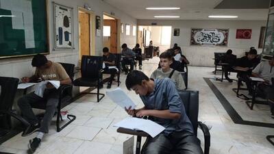 نخستین آزمون ورودی دبیرستانهای پلیس با حضور ۹۰۶ داوطلب برگزار شد