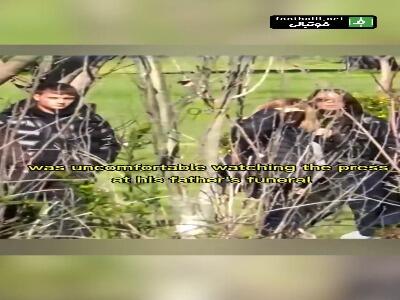  مزاحمت عجیب رسانه ها برای لیونل مسی هنگام عزاداری