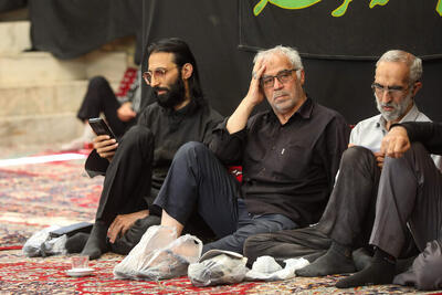  عکس/ نیم‌قرن روضه و اشک در خانه نوغانی‌های مشهد