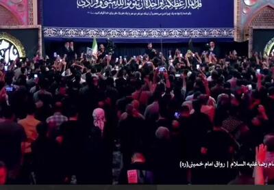  رجزخوانی مهدی رسولی در خونخواهی رهبر شهید انقلاب