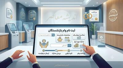 ثبت نام وام بازنشستگان