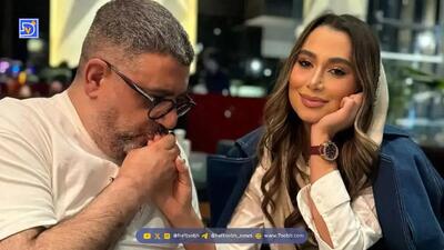 سوپرایز تولد رضا رشیدپور توسط دخترش در لایو اینستاگرام