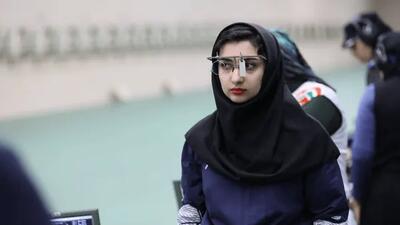  سامیه یاسی در جمع تیراندازان اعزامی به اردوی مشترک ایران و چین