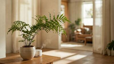 راهنمای جامع نگهداری از سرخس نوار ژاپنی