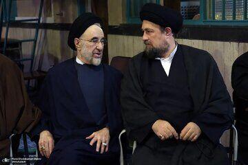 پیام تسلیت سید محمد خاتمی به سید حسن خمینی