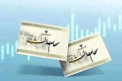 واریز سود سهام عدالت ۱۴۰۵+ مبلغ و جزییات