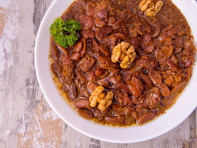 خورش دروغگو یا باقلا فسنجان؛ غذای اصیل گیلانی