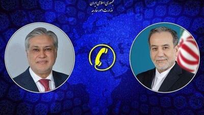 رایزنی وزیران خارجه ایران و پاکستان در مورد تنگه هرمز و توافقنامه دفاعی مکه