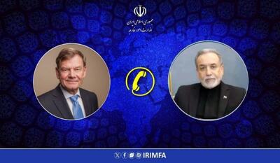 گفتوگوی تلفنی وزیران خارجه ایران و آلمان