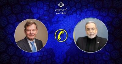 گفتوگوی تلفنی وزیران خارجه ایران و آلمان