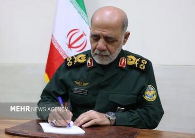 پیام تبریک فرمانده قرارگاه مرکزی خاتمالانبیا به محسن رضایی