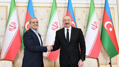  علی‌اف: باکو در کنار ملت ایران ایستاده است