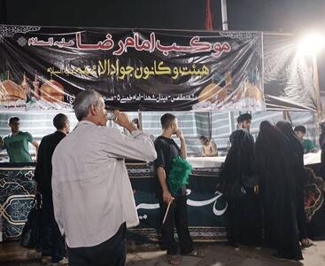  موکب امام رضایی‌ها دهمین سال خدمت در کاظمین را تجربه کرد