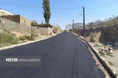 ۳۰ هزار متر مربع آسفالت معابر روستایی در هلیلان انجام شد