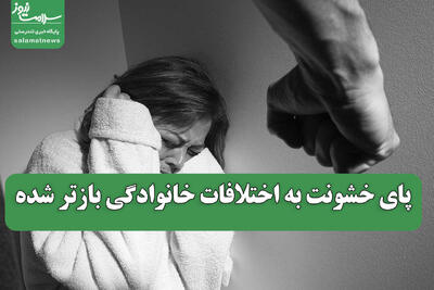  پای خشونت به اختلافات خانوادگی بازتر شده